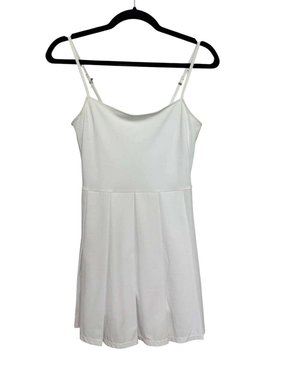 NEW Abercrombie Clean Girl Pleated Mini Tennis Pickleball Dress White - Size XS